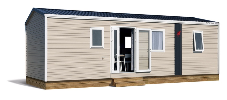 mobilhome RAPIDHOME LODGE LO872 / 3CH / 2024 modèle 2024